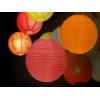 Dekoratif Çin Feneri – Kağıt Lamba - Kırmızı - DEV BOY
