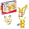 GYH06 MEGA™ Pokémon™ Pikachu Dönüşüm 3lüsü 621 parça +7 yaş