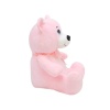 1022P Göbekli Ayı 28 cm Pembe -Selay Oyuncak