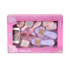4376 Pretty Pinky Kokoş Terlik Gözlük Tarak Set -Sunman