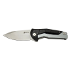 Dpxgear Sugga 915b Bk Siyah Ampamp Beyaz Kamp / Outdoor Çakı 17,5cm - Yarı Otomatik, Kemerlikli, Kutulu