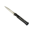 Çakı Metal Siyah 22,5 Cm Yarı Otomatik , Kemerlikli