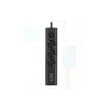 Termal Akım Korumalı Isıya Dayanıklı 3’lü Priz, 3 Usb, 1 Type-c Giriş Kablolu Priz
