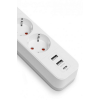 Akım Korumalı 3’lü Priz 2xusb 1xtype-c 3680w Girişli Uzatma Kablolu Priz Ftr16