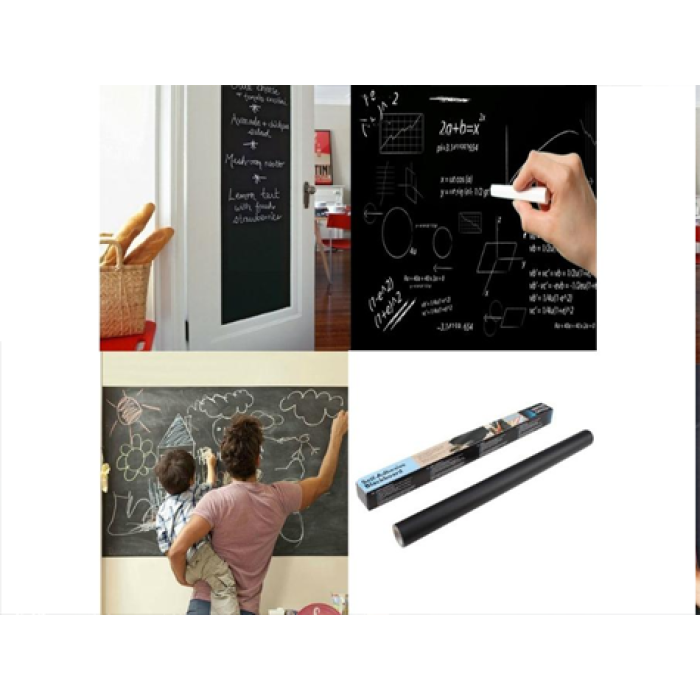 Yapışkanlı Kara Tahta-Yazı Tahtası: Sticker Blackboard