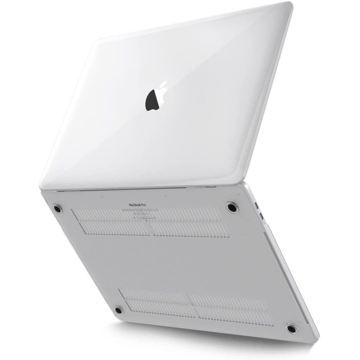 Macbook Pro 13 2021 Macbook Buzlu Kapak - Şeffaf