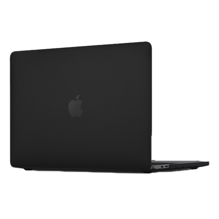 Macbook Pro 14.2 2021 Macbook Buzlu Kapak - Siyah