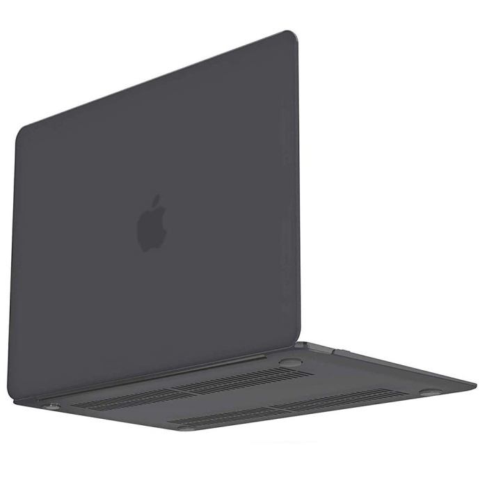 Macbook Pro 14.2 2021 Macbook Buzlu Kapak - Füme
