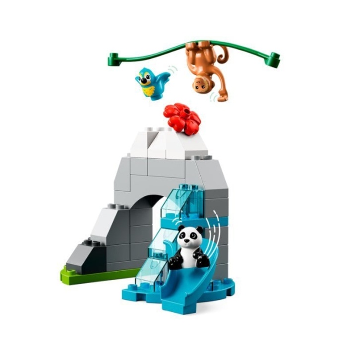 10974 Lego Duplo - Vahşi Asya Hayvanları, 117 parça +2 yaş