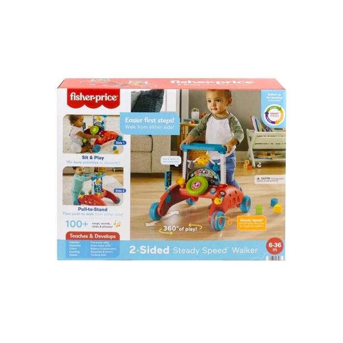 HJP48 Fisher-Price İlk Arabam Çift Yönlü Yürüteç