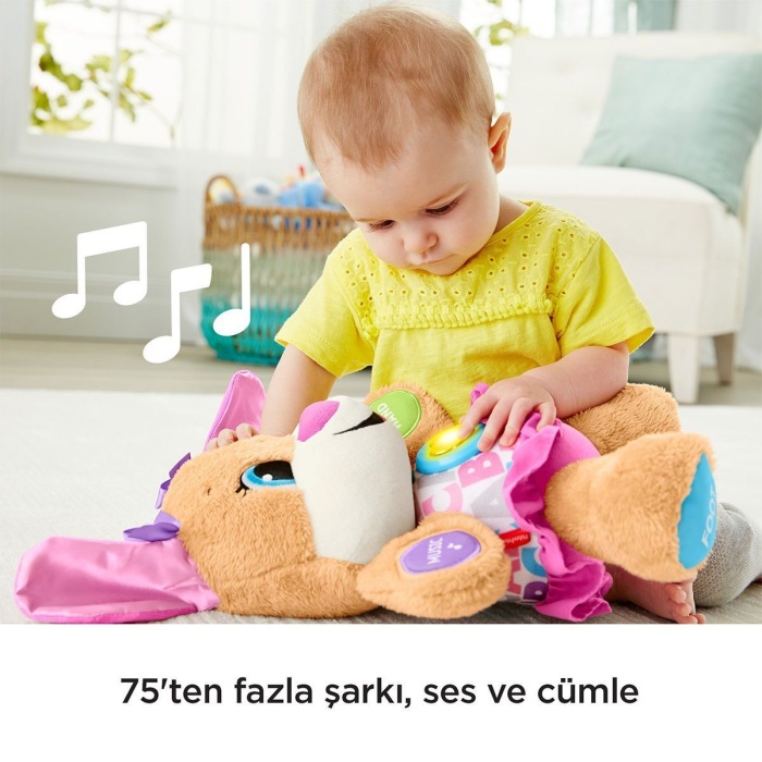 FPP83 Fisher-Price® Yaşa Göre Gelişim Eğtici Köpekçiğin Kız Kardeşi / Türkçe / Eğlen ve Öğre