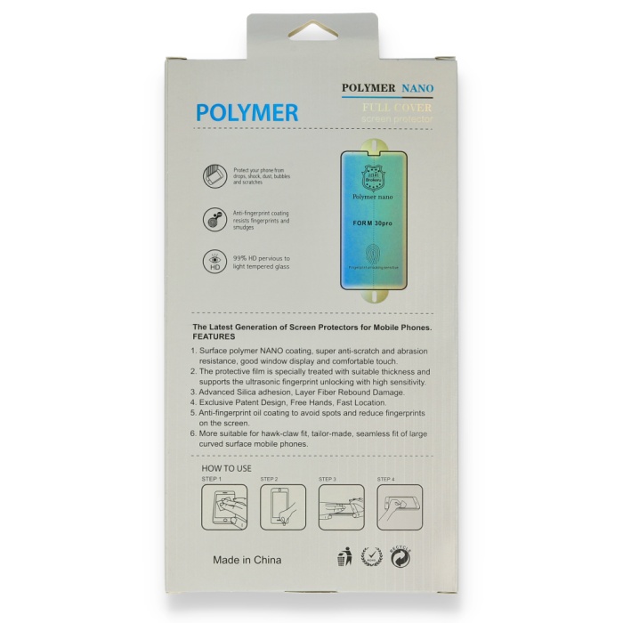 iPhone XS Polymer Nano Ekran  Koruyucu