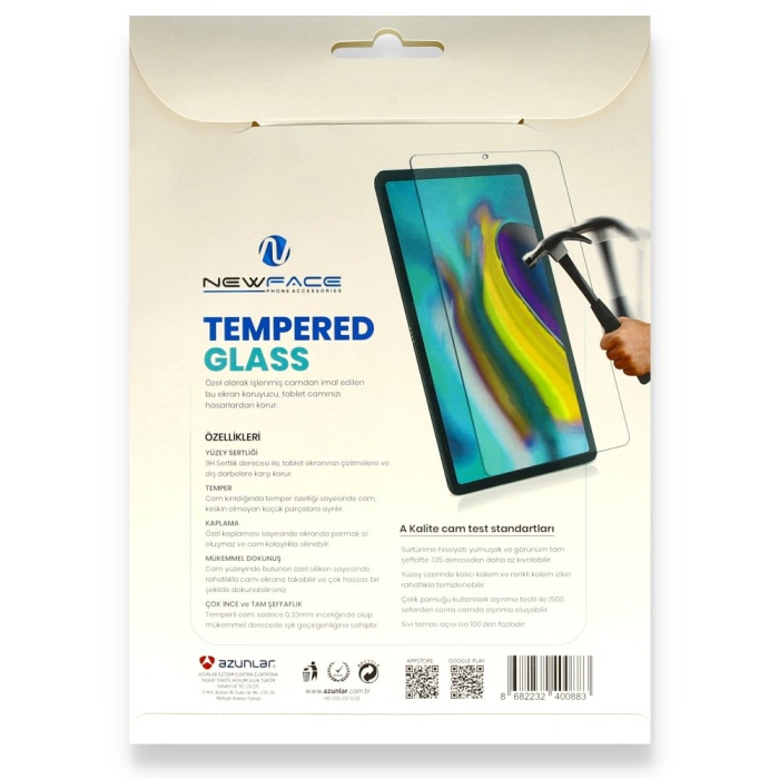 Samsung Galaxy X700 Tab S8 11 Tablet Cam Ekran Koruyucu