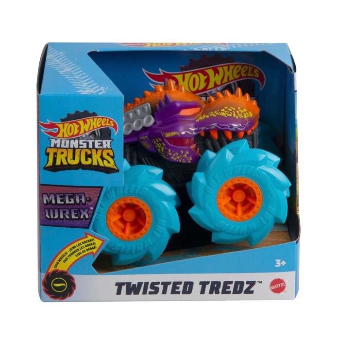 GVK37 Hot Wheels Monster Trucks 1:43 Çek Bırak Arabalar
