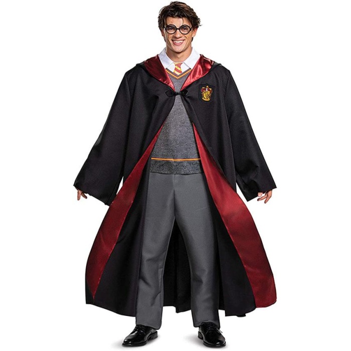 Harry Potter Gryffindor Cübbe Çocuk Boy - Harry Potter Kostümü 9-10 Yaş
