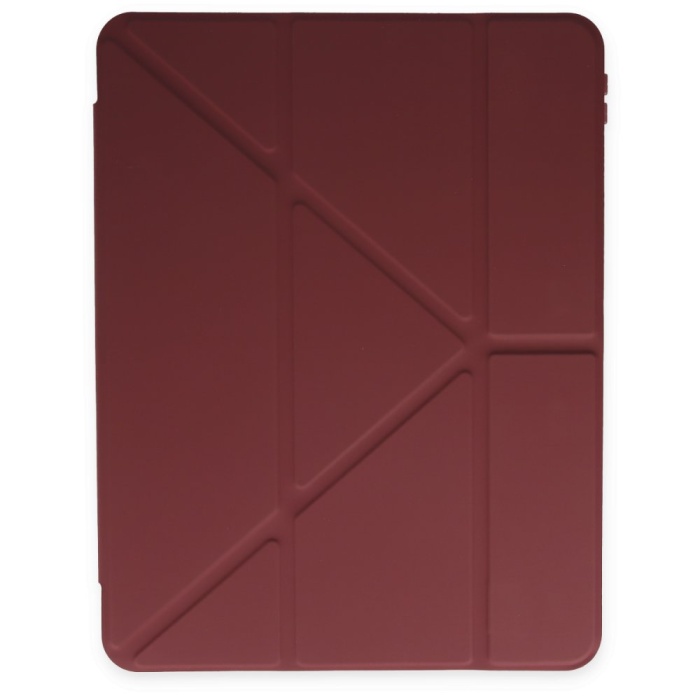 iPad Air 5 (2022) Kılıf Kalemlikli Mars Tablet Kılıfı - Mor