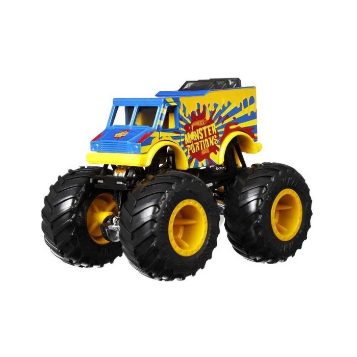 FYJ64 Hot Wheels Monster Trucks Güçlü İkili 1:64 Arabalar