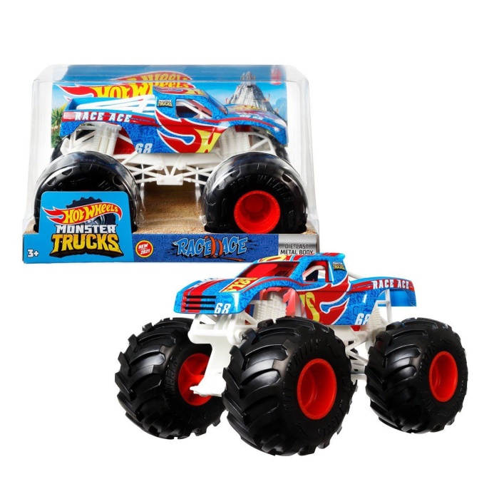 FYJ83 Hot Wheels Monster Trucks 1:24 Arabalar