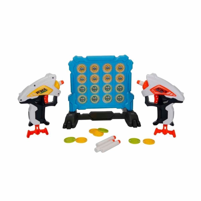 3574 Zapp Toys Hedef Tahtalı Sünger Dart Atan Silah Seti -Sunman