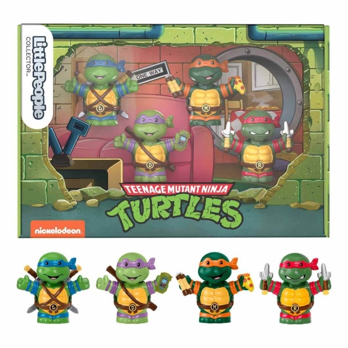 HPM43 Little People® Collector Teenage Mutant Ninja Turtles 4lü Özel Set