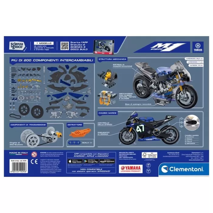 75084TR Mekanik Laboratuvarı - Yamaha M1 +8 yaş