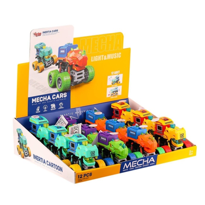 MG-D500-21 Işıklı Müzikli Gergedan / Su Aygırı -Vardem Oyuncak