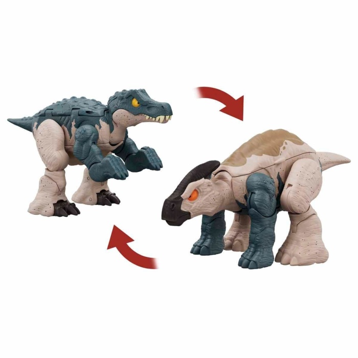 HLP05 Jurassic World Değişim Serisi - Çifte Tehlike Dinozor Figürleri