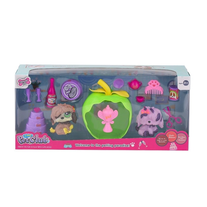 KZL-CL2104 1-2  Elmalı Pet Star Pasta Aksesuarlı -Kızılkaya Oyuncak