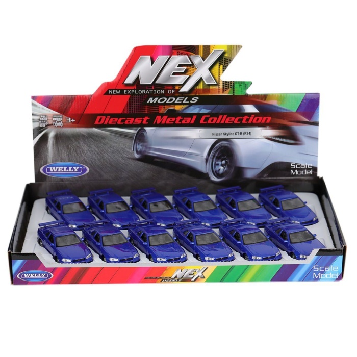43798 Welly Çek Bırak Nissan Skyline -Karsan Oyuncak