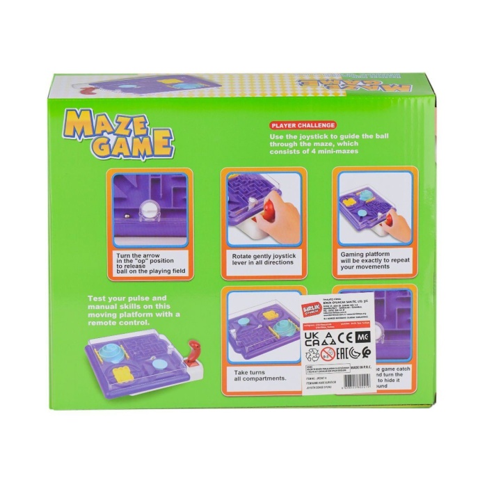 JRD967-9 Kare Survivor Joyistik Denge Oyunu -Birliktoys