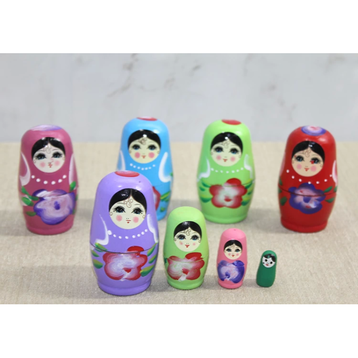 4lü Ahşap Matruşka Alk3814