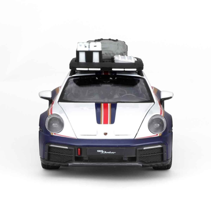 28029 Burago 1:24 Porsche 911 Dakar Model Araba -Sunman