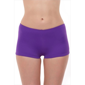 Mor mini tayt & Havuz ve deniz şortu & Bikini altı