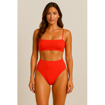 Brncy Nar Çiçeği SculptFit Yüksek Bel & Toparlayıcı & Şekillendirici Bikini Altı