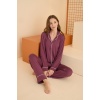 NBB 68065 Viskon Önden Düğmeli Pijama takım