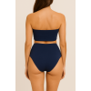 Brncy Lacivert SculptFit Yüksek Bel & Toparlayıcı & Şekillendirici Bikini Altı