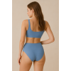 Brncy Mavi  SculptFit Yüksek Bel & Toparlayıcı & Şekillendirici Bikini Altı