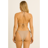 BRNCY Vizon  Üçgen Bikini Takımı Ayarlanabilir Bağlamalı Üst Ve Alt