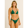 BRNCY Kadın Koyu Yeşil  Üçgen Bikini Takımı Ayarlanabilir Bağlamalı Üst Ve Alt