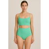 Brncy Yeşil SculptFit Yüksek Bel & Toparlayıcı & Şekillendirici Bikini Altı