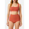 Brncy Gül Kurusu SculptFit Yüksek Bel & Toparlayıcı & Şekillendirici Bikini Altı