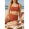 Brncy Gül Kurusu SculptFit Yüksek Bel & Toparlayıcı & Şekillendirici Bikini Altı