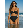 Brncy Siyah SculptFit Yüksek Bel & Toparlayıcı & Şekillendirici Bikini Altı
