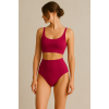 Brncy Fuşya SculptFit Yüksek Bel & Toparlayıcı & Şekillendirici Bikini Altı