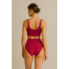 Brncy Fuşya SculptFit Yüksek Bel & Toparlayıcı & Şekillendirici Bikini Altı
