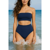 Brncy Lacivert SculptFit Yüksek Bel & Toparlayıcı & Şekillendirici Bikini Altı