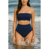 Brncy Lacivert SculptFit Yüksek Bel & Toparlayıcı & Şekillendirici Bikini Altı
