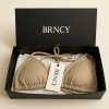 BRNCY Vizon  Üçgen Bikini Takımı Ayarlanabilir Bağlamalı Üst Ve Alt