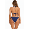 Sheviva Kadın İpli Bikini Takımı Lacivert Üçgen Kesim