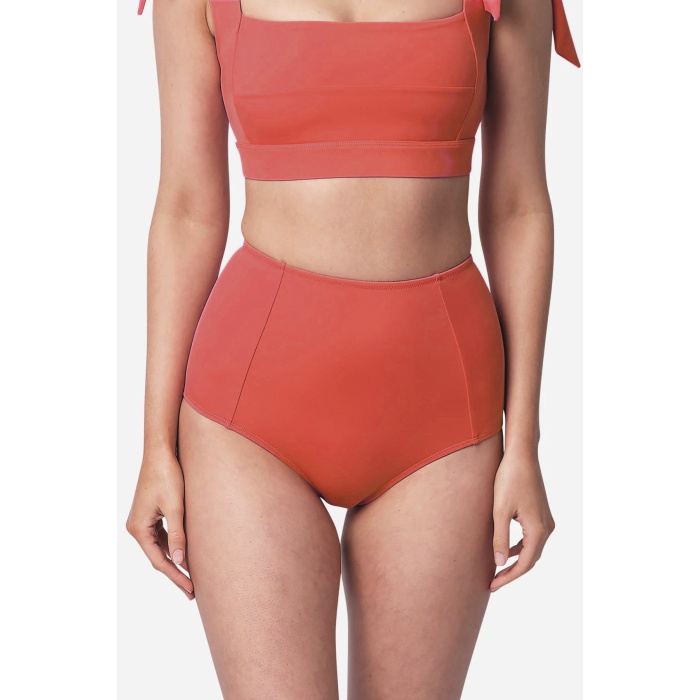 Brncy Gül Kurusu Toparlayıcı Yüksek Bel Bikini Altı